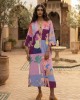 Aenao Pink Island Kimono/Φόρεμα