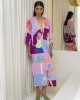 Aenao Pink Island Kimono/Φόρεμα