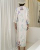 Aenao Three Beige Kimono/Φόρεμα