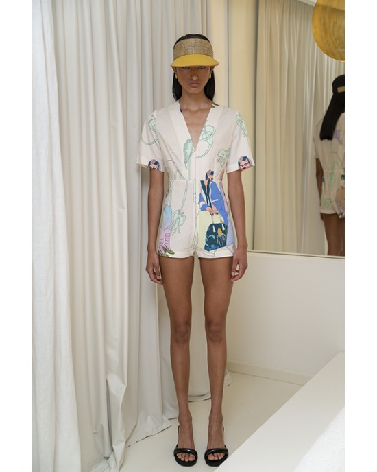 Aenao Three Beige Playsuit Ολόσωμη Φόρμα Aenao Three Beige Playsuit Ολόσωμη Φόρμα