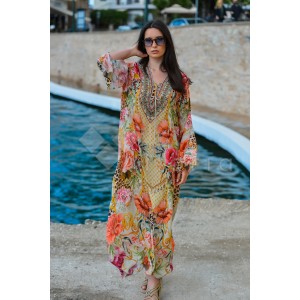 Aisha Dress Aisha Long Capo Verde Φόρεμα