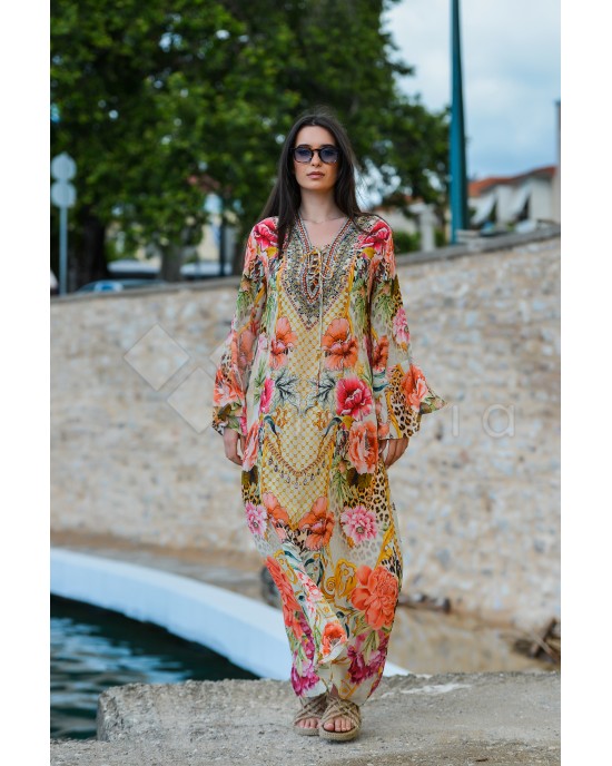 Aisha Dress Aisha Long Capo Verde Φόρεμα