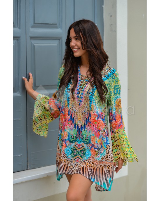 Aisha Dress Aisha Short Paradise Φόρεμα