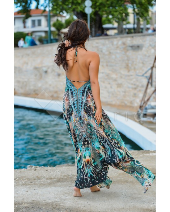 Aisha Hi Lo Dress Long Goa Φόρεμα