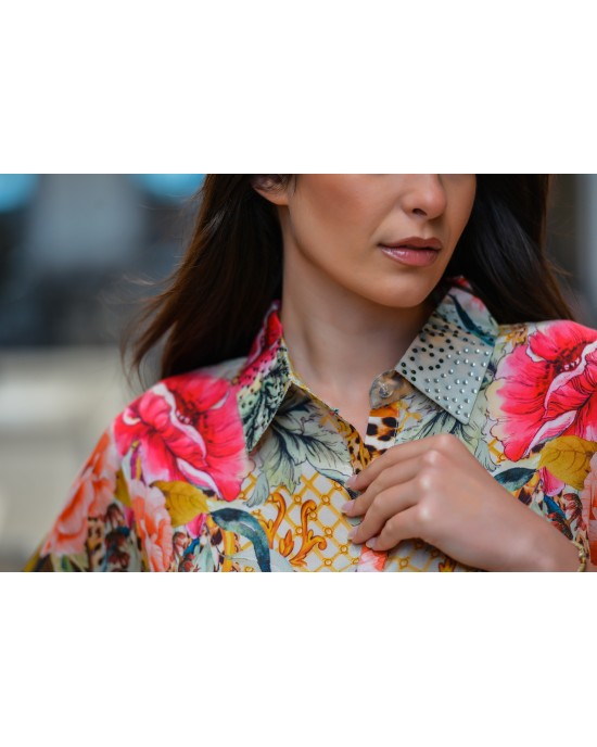 Aisha Oriana Shirt Short Capo Verde Πουκάμισο