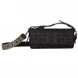 Ames Kalix Full Black Τσάντα Ώμου