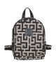 Ames Olyfos Medium Beige Black Τσάντα Πλάτης