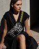 Ames Ostrako Beige Black Τσάντα Μέσης