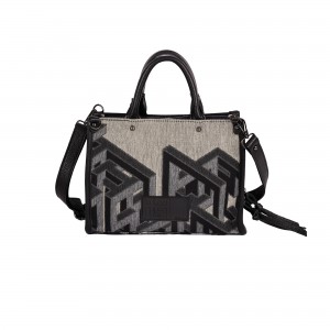 Ames Thalos Small 3D Labyrinth Grey Τσάντα Χειρός