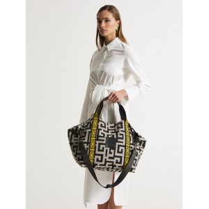 Ames Theros Beige Black Τσάντα Ώμου Ames Theros Beige Black Τσάντα Ώμου