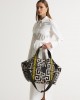 Ames Theros Beige Black Τσάντα Ώμου