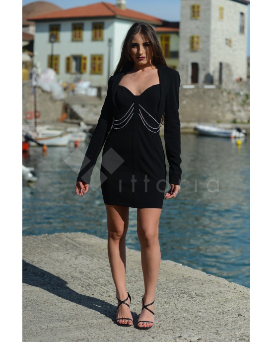 Aniye By Crysta Bustier Φόρεμα Black