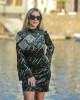 Anonyme Dimitra Lady Green Φόρεμα