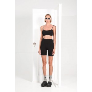 Arpyes Slow Biker Black Σορτς