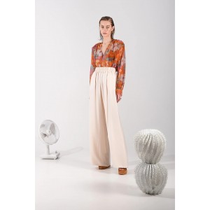 Arpyes Charlotte Cream Παντελόνι