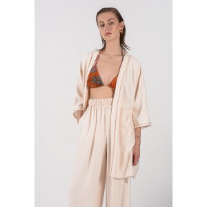 Arpyes Charlotte Cream Παντελόνι