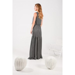 Arpyes Marissa Black Maxi Φούστα