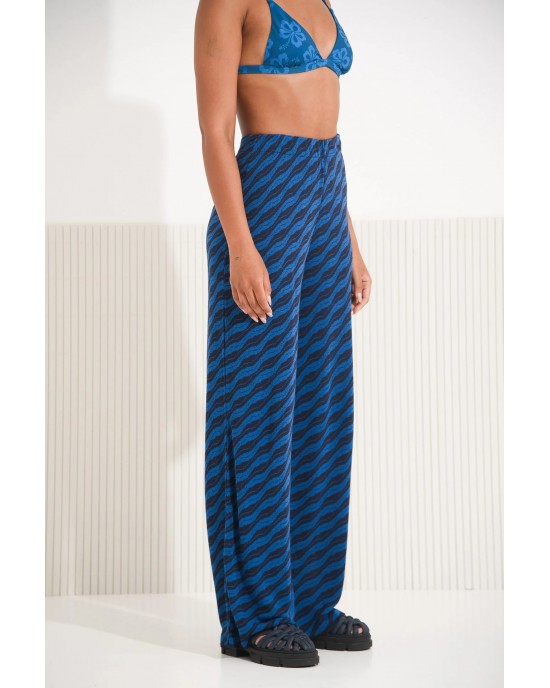 Arpyes Caribbean Knitted Blue Παντελόνι