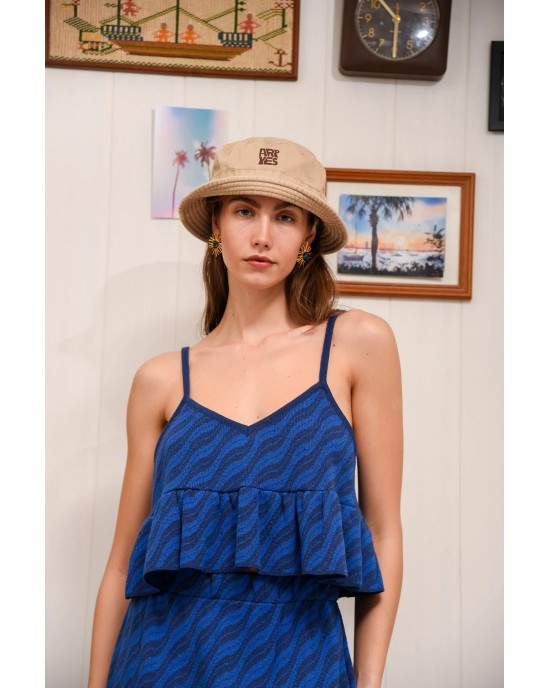 Arpyes Caribbean Knitted Blue Μπλούζα