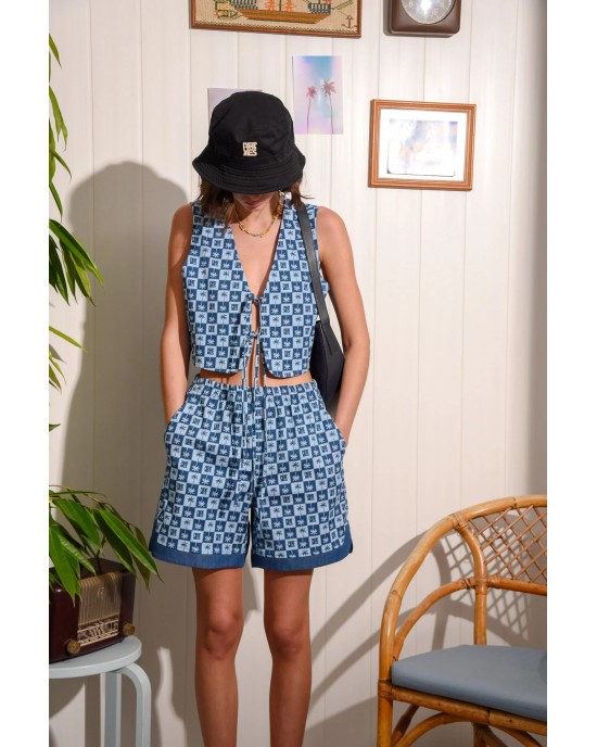Arpyes Palm Rum Blue Γιλέκο