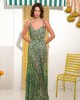 Arpyes Breeze Green Maxi Φόρεμα
