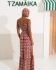 Arpyes Chill Island Red Frilled Φόρεμα