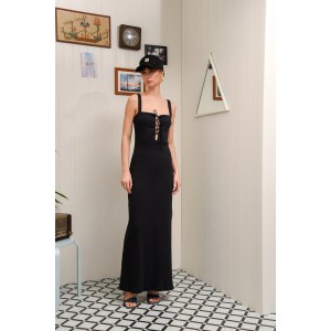 Arpyes Saltfish Maxi Black Φόρεμα