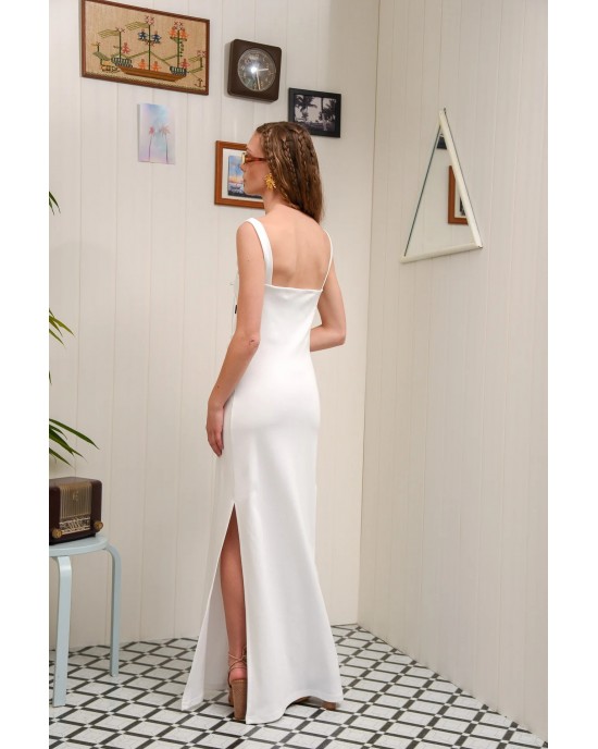 Arpyes Saltfish Maxi White Φόρεμα
