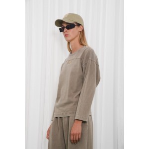 Arpyes Unique Long-Sleeved Beige Μπλούζα Arpyes Unique Long-Sleeved Beige Μπλούζα