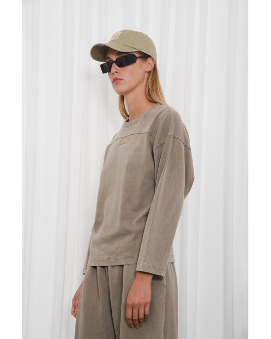Arpyes Unique Long-Sleeved Beige Μπλούζα Arpyes Unique Long-Sleeved Beige Μπλούζα