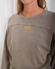 Arpyes Unique Long-Sleeved Beige Μπλούζα Arpyes Unique Long-Sleeved Beige Μπλούζα