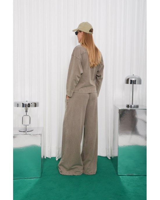 Arpyes Unique Beige Παντελόνι