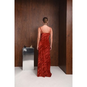Arpyes Fearless Red Maxi Φόρεμα