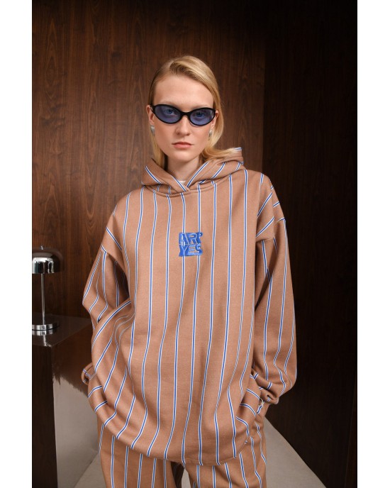 Arpyes True Blue Φούτερ Με Κουκούλα