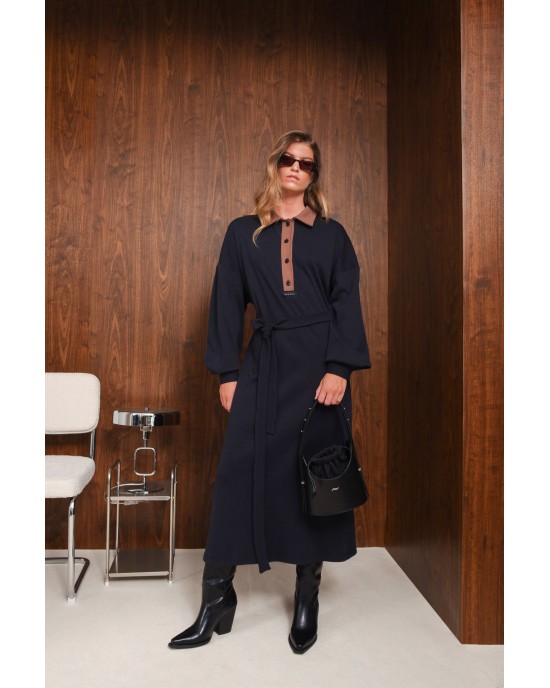 Arpyes Real Blue Black Φόρεμα Arpyes Real Blue Black Φόρεμα