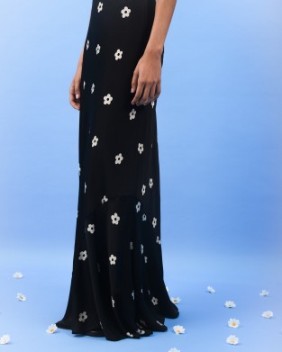 Arpyes Daisy Black Maxi Φούστα