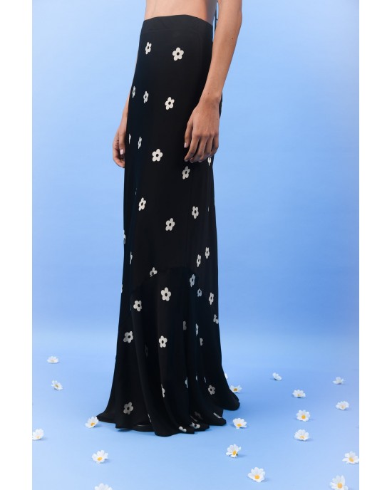 Arpyes Daisy Black Maxi Φούστα