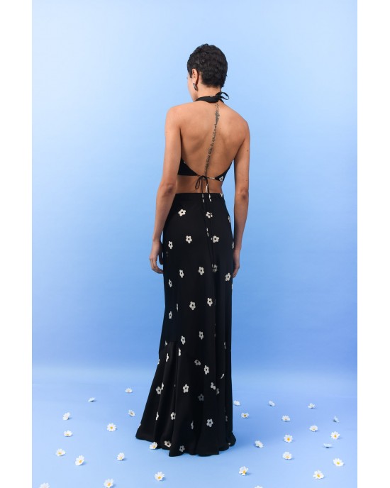 Arpyes Daisy Black Maxi Φούστα