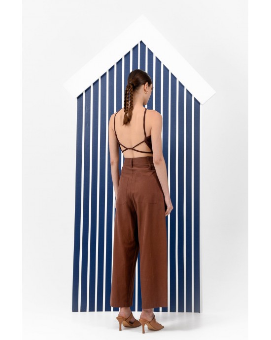 Arpyes Sora Brown Παντελόνι