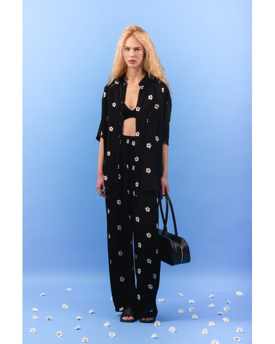 Arpyes Daisy Black Παντελόνι