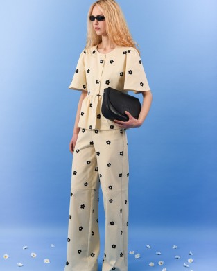 Arpyes Daisy Gabardine Black Παντελόνι