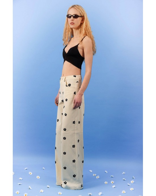 Arpyes Daisy Gabardine Black Παντελόνι