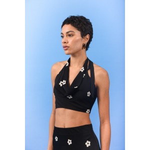 Arpyes Daisy Black Τοπ