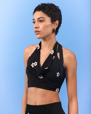 Arpyes Daisy Black Τοπ
