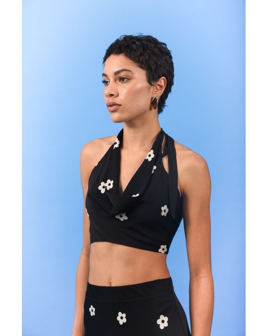 Arpyes Daisy Black Τοπ