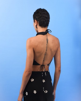 Arpyes Daisy Black Τοπ