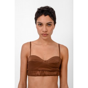 Arpyes Mellow Bra Brown Τοπ