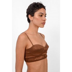 Arpyes Mellow Bra Brown Τοπ