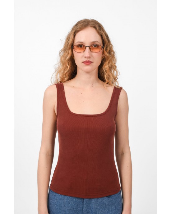 Arpyes No Plans Top Terracotta Μπλούζα