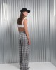 Arpyes Fortune Grey Check Παντελόνι